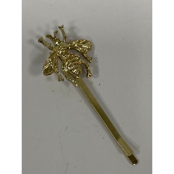 Gold Honey Bee Hair Pin. WA414 - Picture 1 of 1